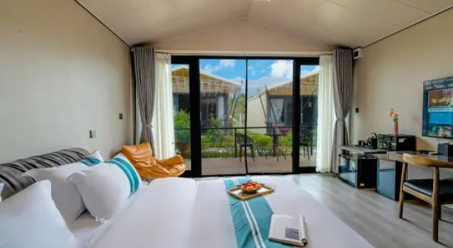 Тент Fanmushe Rizhao Jinshan Lijiang Snow Mountain Panoramic Designer Holiday Homestay
