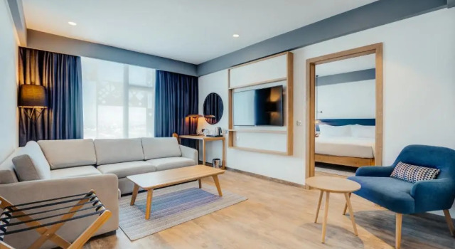 Двухместный люкс c 1 комнатой Hilton Garden Inn Casablanca Sud