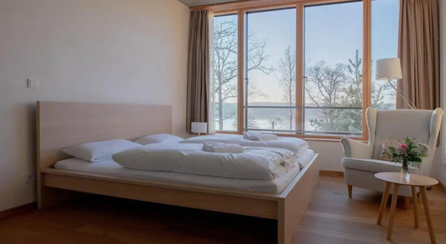 Двухместный номер Standard с видом на озеро SUKHAVATI Apartments