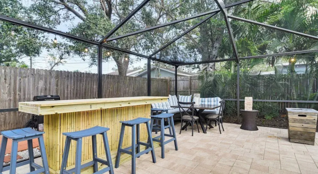 Коттедж Pool & Patio Paradise! Largo Escape 4 Mi to Beach