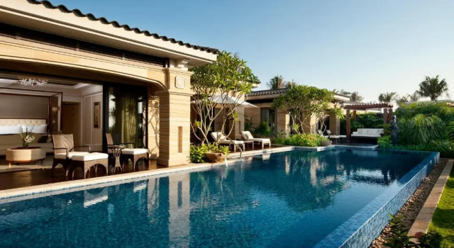 Вилла с 2 комнатами с видом на сад Wanda Reign Resort & Villa Haitang Bay