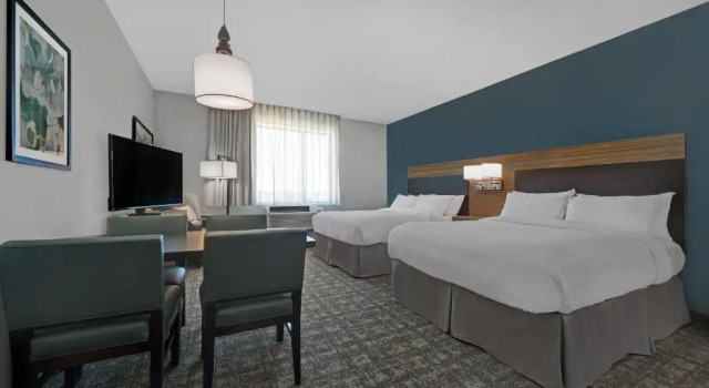 Четырёхместная студия TownePlace Suites Sacramento Airport Natomas
