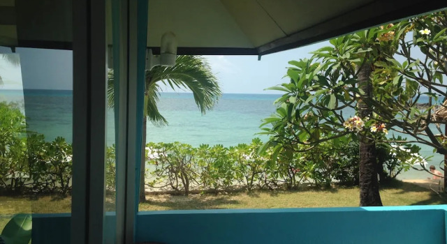 Бунгало с балконом и с красивым видом из окна Blu' Beach Bungalows
