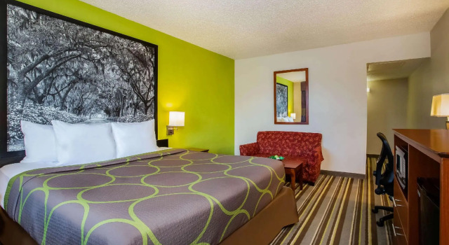 Двухместный номер Standard с видом на внутренний двор Super 8 by Wyndham Lake City