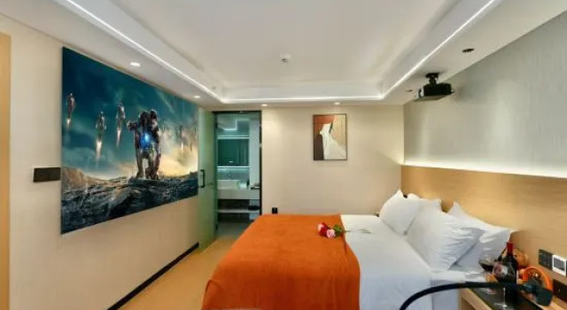 Люкс Deluxe Yihao Garden Hotel (Chongqing Weidian Park Subway Station Longhu High-tech Tianjie)