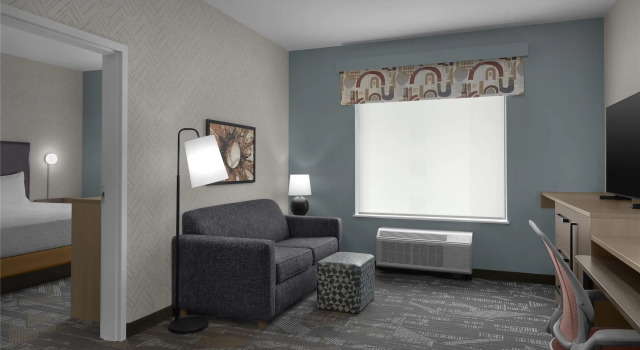 Двухместный люкс c 1 комнатой Home2 Suites By Hilton Taylor