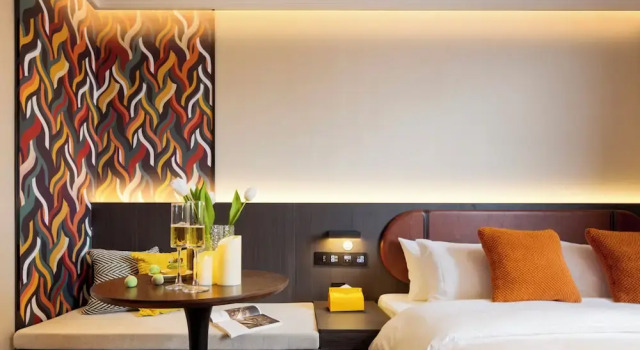Двухместный номер Comfort с видом на город Mcsrh Hotel-ChongQing Jiefangbei Pedestrian Street