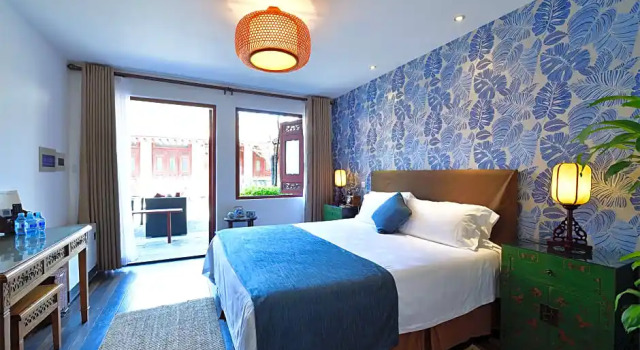 Номер Deluxe Jingshan Garden Courtyard Hotel Beijing Forbidden City Newly renovated Tianmen Wangfujing Gardenhutong BejjingCourtyard