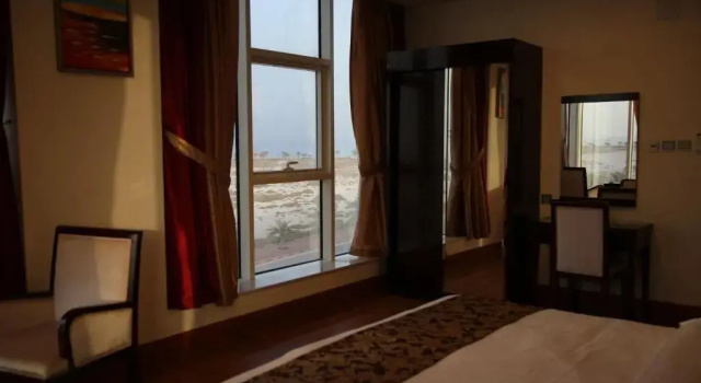 Двухместный номер Deluxe с частичным видом на море رؤوم ان للشقق الفندقية - Raoum Inn Hotel Apartments corniche