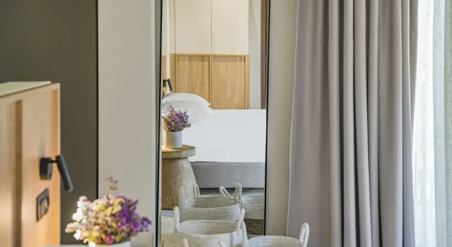 Двухместный номер Deluxe Цокольный этаж Achatis Suites