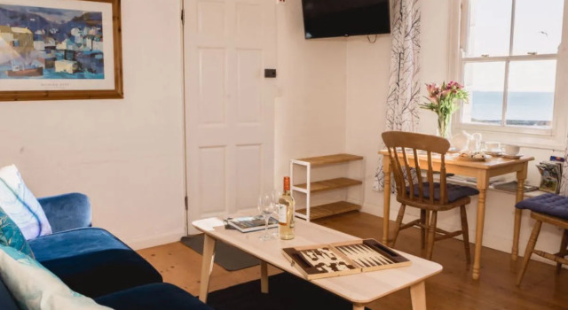 Cliff Cottage, Rezervasyon Tatil Evi Mevagissey Cornwall