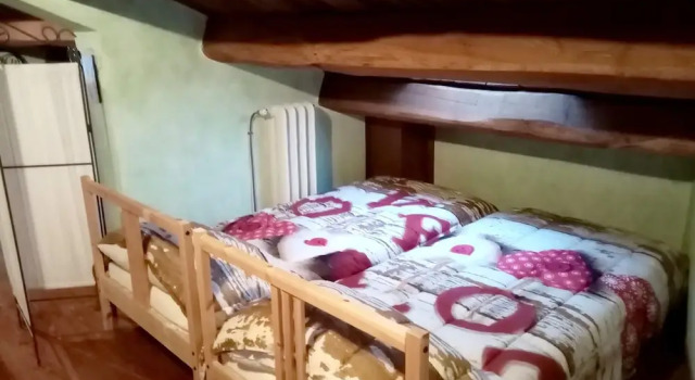 Chalet With 2 Bedrooms in Meschia, With Wonderful sea View and Furnished Garden Near the Slopes, Rezervovat Chata  