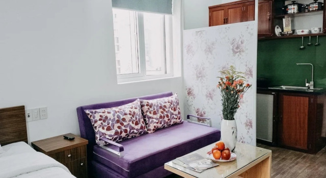 Студия Deluxe Delicate Serviced Apartment And Hotel