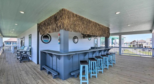 Коттедж Steps to Coast: Bolivar Peninsula Beach House!