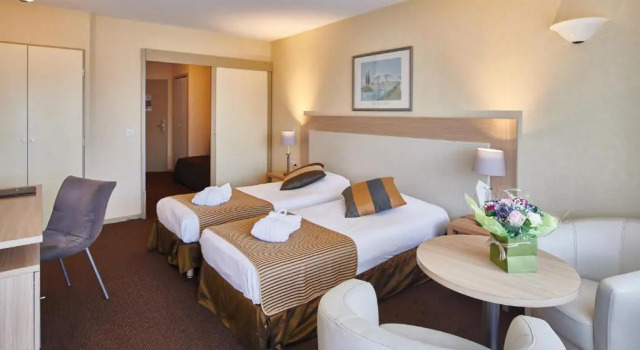Трёхместный номер Standard Hotel *** & Spa Vacances Bleues Villa Marlioz
