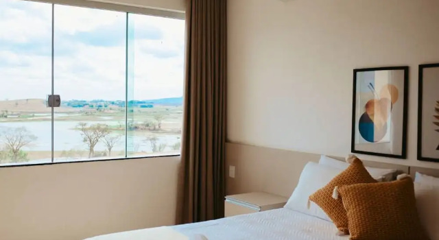 Двухместный номер Deluxe Hotel Chalé Capitólio