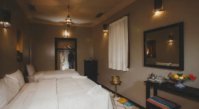 Семейный люкс с балконом Riad Tama & SPA - Authentic Ourzazate Stay