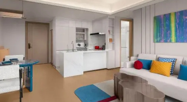 Двухместный люкс c 1 комнатой Artik Suzhou, Apartments by Marriott Bonvoy