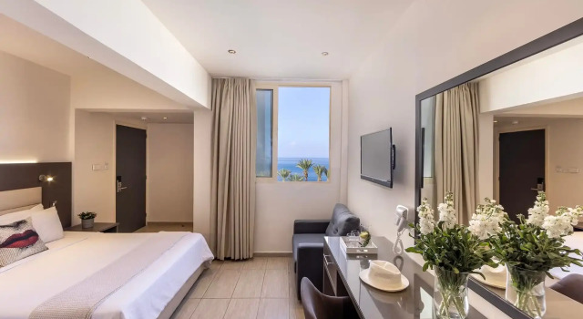 Habitación individual Estándar con vista al mar Queens Bay Hotel