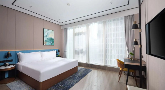 Номер Standard Hilton Garden Inn Hangzhou Xixi Zijingang