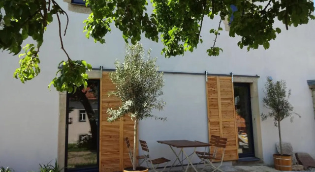 Апартаменты Alte Scheune Rietzschelhof mit Pool