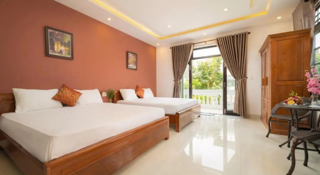 Семейный номер Standard с балконом Spring Garden Villa Hoi An