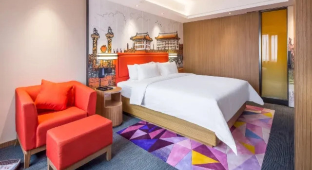 Hampton by Hilton Xian North Street, Boek Hotel Hotels in Shaanxi met parkeren, Parkeren