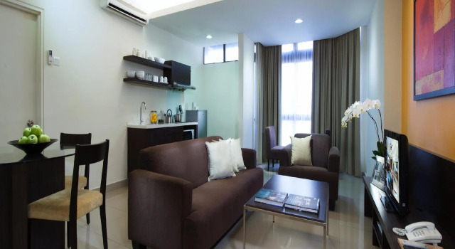 Полулюкс с 2 комнатами Fahrenheit Suites Kuala Lumpur