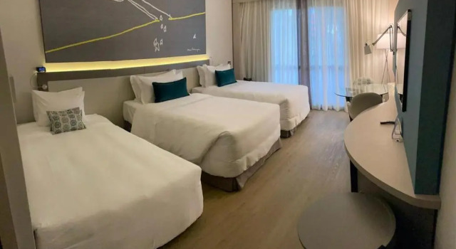 Трёхместный номер Standard Royal Tulip Brasília Alvorada