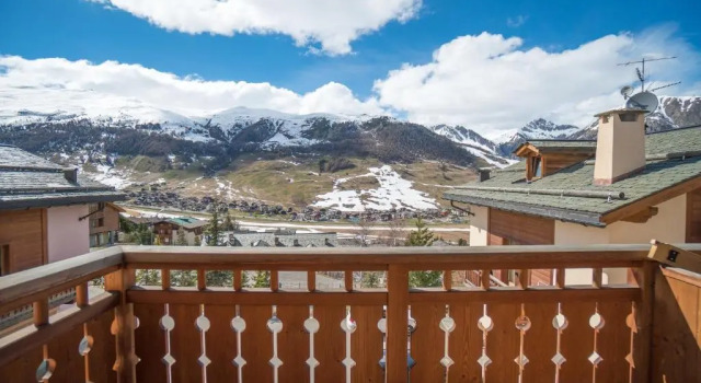 Апартаменты Deluxe с балконом и с видом на горы Chalet Teola