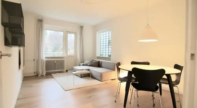 Апартаменты Refurbished 1-bed in Charlottenlund