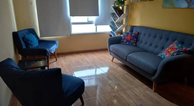 Апартаменты Acogedor apartamento en condominio de Surquillo-Lima
