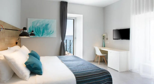 Двухместный номер Superior с балконом и с видом на море Hotel Štacija