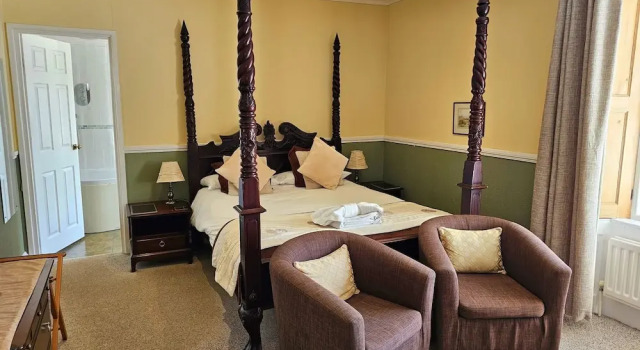 Lüks çift kişilik oda Simonsbath House