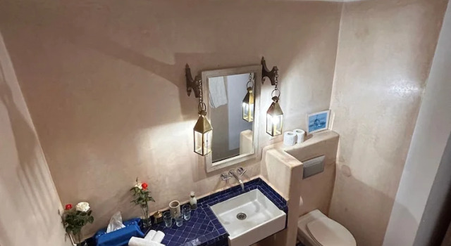 Номер Standard c 1 комнатой с видом на внутренний двор Riad See Moon And Spa