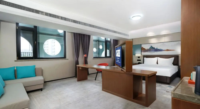 Двухместный люкс Holiday Inn Express Cangzhou High Tech Zone by IHG