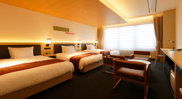 Трёхместный номер Standard The Kanazawa Sainoniwa Hotel
