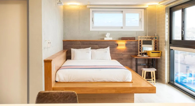 Номер Standard c 1 комнатой Gyeongju Luna Piena Poolvilla