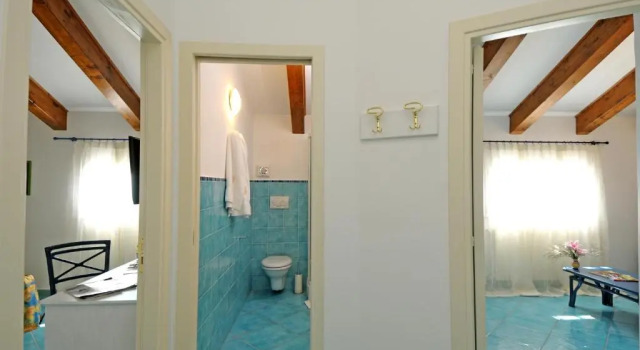 Семейный номер Standard с частичным видом на море Villa Maria Luigia