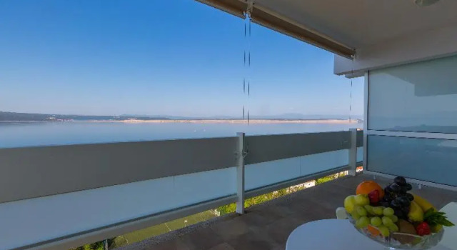 Семейный номер Standard с балконом и с видом на море Paviljoni Omorika