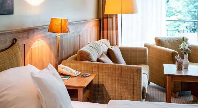Двухместный номер Superior с балконом Waldhotel Tannenhäuschen