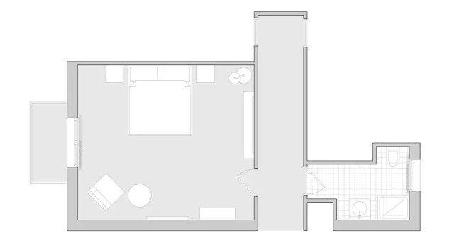 Двухместный номер Standard с балконом Terzopiano