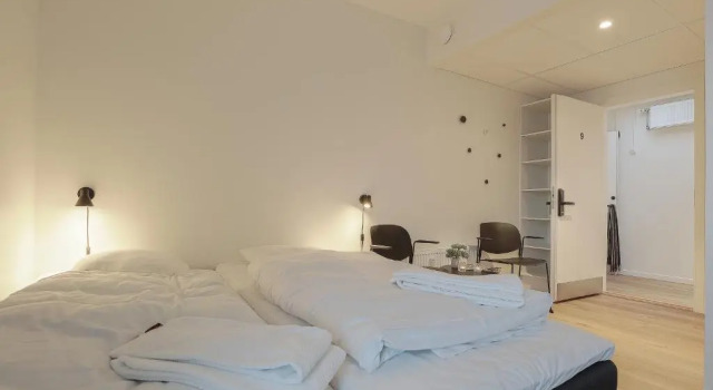 Четырёхместный номер Standard Bankbox Hostel Aabybro