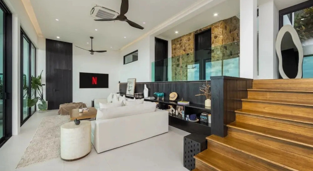 SOMA 4Bdr Seaview Pool Villa, Забронировать Вилла Коттеджи Самуи, Коттедж