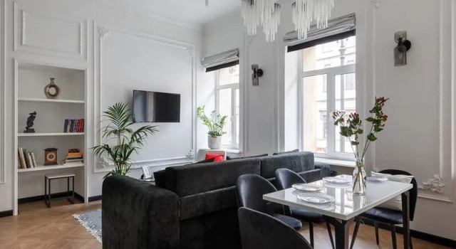 D Apartments on str. Mohovaya, bld. 25, Забронировать Апартаменты/квартира Санкт-Петербург Россия, рядом с Спасо-Преображенский собор