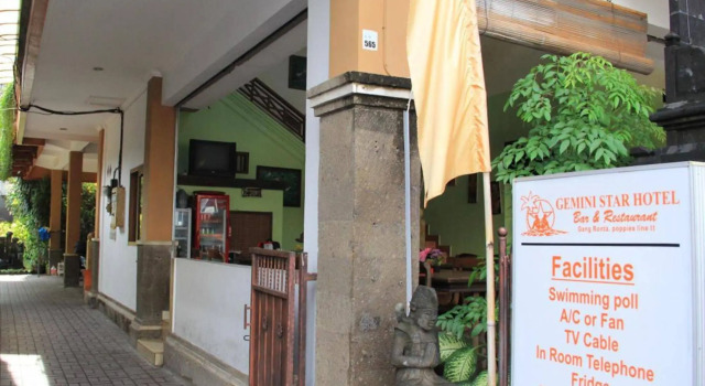 Gemini Star Hotel Kuta