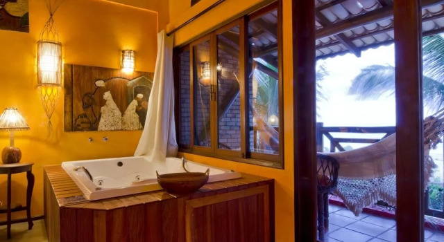 Kaná Pousada de Charme, Rezervovat Hotel Hotely v Bahia se snídaní, Snídaně