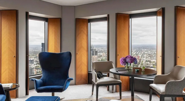 Двухместный номер Luxury с видом на залив Sofitel Melbourne On Collins