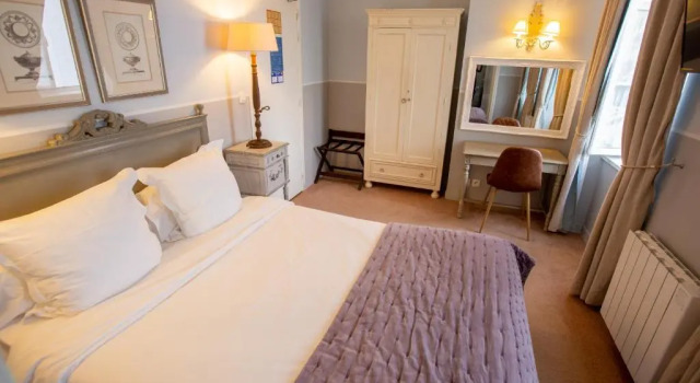 Двухместный номер Standard с видом на сад Hôtel Traiteur Les Ormes, The Originals Relais