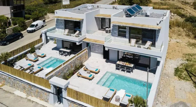 Villa Daphne-Naiades/ 2 bedrooms,luxury,beachfront, Забронировать Вилла Плакиас Центральный Крит